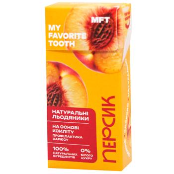 MFT Peach Sugar-free Natural Lollipops 20g