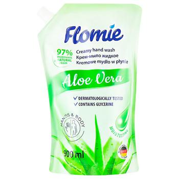 Крем-мыло жидкое Flomie Aloe Vera 900мл