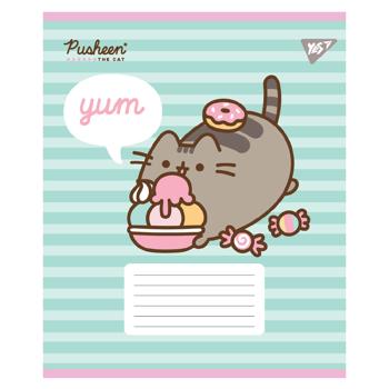 Тетрадь Yes Pusheen Candy в клетку 18 листов в ассортименте - купить, цены на - фото 4