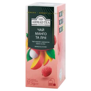 Ahmad Mango and Lychee Black Tea 25x1.5g - buy, prices for Za Raz - photo 3