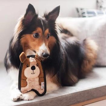 Outward Hound Invincibles Mini Puppy Plush Dog Toy with Squeaker 20cm - buy, prices for MasterZoo - photo 2