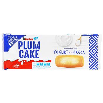 Бисквит Kinder Plum Cake с греческим йогуртом 192г - купить, цены на NOVUS - фото 1