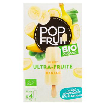 Pop Fruit Organic Banana Sorbet 4pcs x 70g - buy, prices for - photo 3