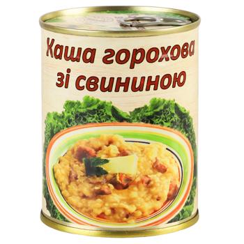 Каша свинина консервированная 350г - купить, цены на Идеал - фото 1