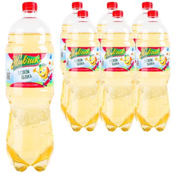 Zhyvchyk Apple Carbonated Drink 1.8l - buy, prices for METRO - photo 1