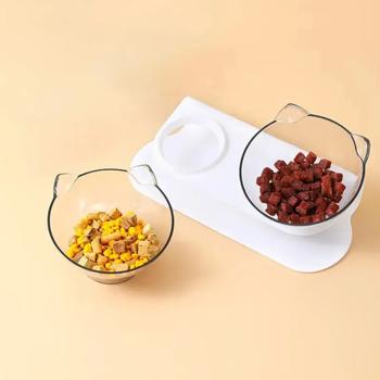 Lapka Plastic Double Bowl on Stand 2x400ml - buy, prices for - photo 6