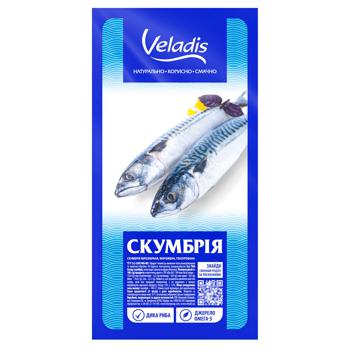 Скумбрия Veladis с головой мороженая