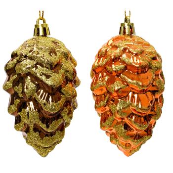 Pinecone Plastic Hanger 9cm in assortment - buy, prices for - photo 1