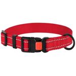 Barksi BronzeDog Active нейлоновий нашийник для собак S - червоний