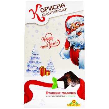 Конфеты Полезная Кондитерская Птичье молоко со стевией 120г - купить, цены на NOVUS - фото 2