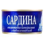 Сардина атлантическая АрктикА с добавлением масла 230г