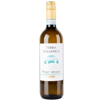 Terra Italianica Pinot Grigio Dry White Wine 12% 0.75l - buy, prices for - photo 1