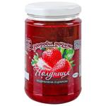 Zdorova Rodyna Shredded Strawberries with Sugar 350g
