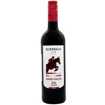 Вино Sans Faute Red безалкогольное красное сухое 0,75л - купить, цены на WINETIME - фото 1