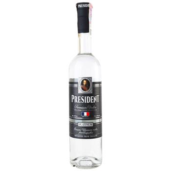 President Platinum vodka 40% 0.5l - buy, prices for COSMOS - photo 1