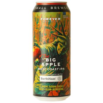 Пиво світле Forever The Big Apple 0,5 л - купити, ціни на Епіцентр FOOD - фото 1