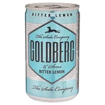 Goldberg Bitter Lemon Tonic Carbonated Drink 150ml - buy, prices for Chudo Market - photo 1