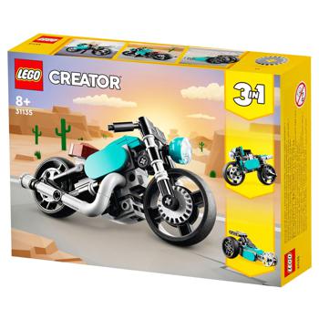 Lego Creator 31135 Vintage Motorcycle Building Toy Set