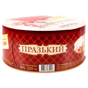 Торт Roshen Пражский 520г - купить, цены на Торба - фото 1