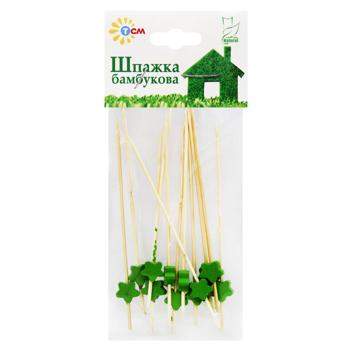 Шпажка ТСМ Natural Twisted дерев'яна 12cм 12шт - купити, ціни на Чудо Маркет - фото 3