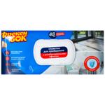 Серветки господарські вологі Фрекен Бок Антибактеріальні для прибирання 48шт