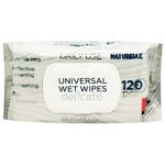 Naturelle Delicate Universal Cleaning Wet Wipes 120pcs