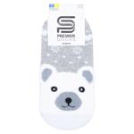 Premier Socks Bear Terry Short Women's Socks with Fluffy Pattern s.23-25