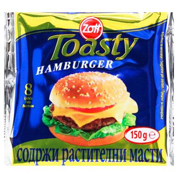 Zott Sandwich Sliced Processed Cheese 45% 150g - buy, prices for MegaMarket - photo 1