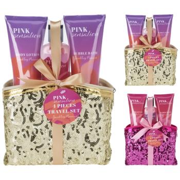 Pink Sensation 4 Pieces Travel Set in assortment - buy, prices for Auchan - photo 1