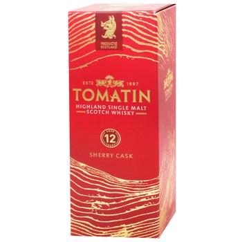 Tomatin Sherry Cask 12yo Whisky 40% 0.7l - buy, prices for - photo 3