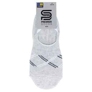 Premier Socks Econom Men's Rhombuses Liner Socks s.25, 27, 29 Grey - buy, prices for EKO Market - photo 1