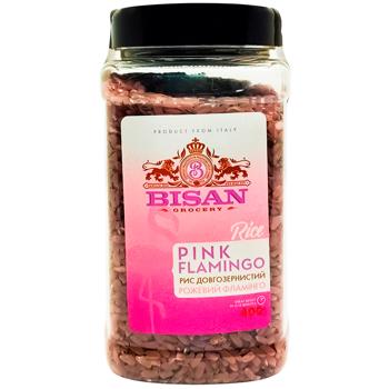 Рис Бісан Рожевий Фламінго 400г пл/б - купити, ціни на Cупермаркет "Харків" - фото 1