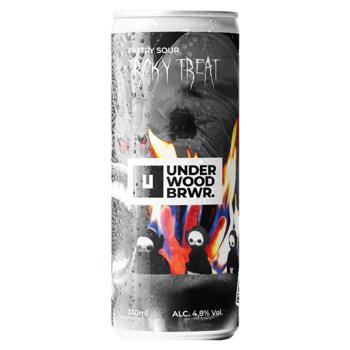 Пиво Under Wood BRWR. Tricky Treat світле 0,33л ж/б - купити, ціни на Grono - фото 1