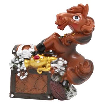 Фигурка Символ года Лошадка 6770H-6 - купить, цены на КОСМОС - фото 4