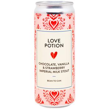 Varvar Love Potion Dark Unfiltered Beer 7% 0.33l - buy, prices for WINETIME - photo 1