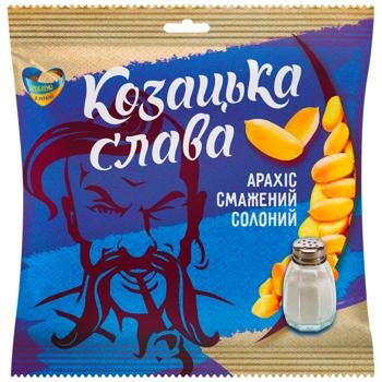Kozatska Slava Fried Salted For Beer Peanuts 30g - buy, prices for COSMOS - photo 1
