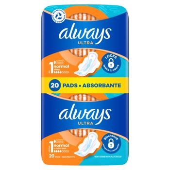 Always Ultra Normal 1 Hygienical Pads 20pcs - buy, prices for - photo 5