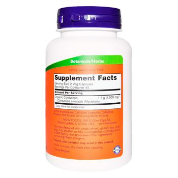 Now Foods Cordyceps 750mg 90 capsules - buy, prices for Biotus - photo 2