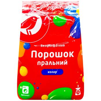 Стиральный порошок Auchan Колор бесфосфатный автомат 3кг