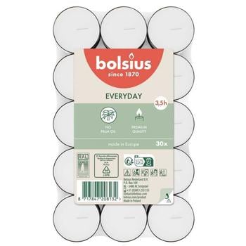 Bolsius White Tealights 30pcs - buy, prices for Tavria V - photo 1