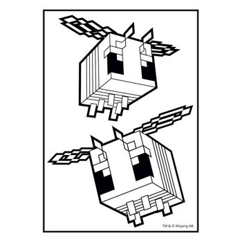 Yes Minecraft Coloring Book with Stickers А4 8 pages - buy, prices for NOVUS - photo 3