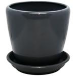 Grace Glossy Graphite Ceramic Pot 2.5l №2