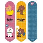 Закладка Yes Line Friends Brown 2D