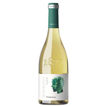 Вино Purcari Sapiens Chardonnay біле сухе 12,5% 0,75л - купити, ціни на NOVUS - фото 1