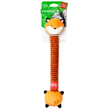 Waudog Fun Crunchy Лисиця іграшка для собак 37 см - коричневий - купить, цены на MasterZoo - фото 1