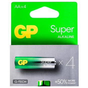 GP Super Batteries LR6 AA 4pc - buy, prices for NOVUS - photo 2