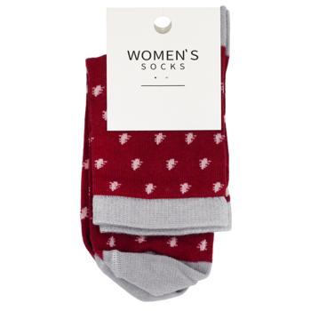 Шкарпетки жіночі класичні мікс р.23-25