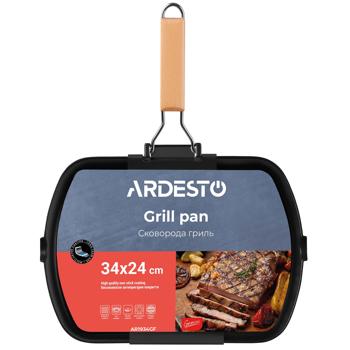 Сковорода-гриль Ardesto Gemini Mini 34х24см - купить, цены на ULTRAMARKET - фото 3