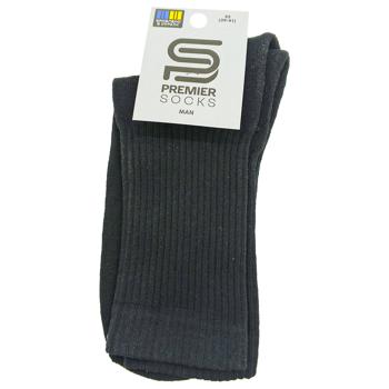 Шкарпетки Premier Socks чоловічі махровий слід з високою резинкою р.25 - купити, ціни на Чудо Маркет - фото 1