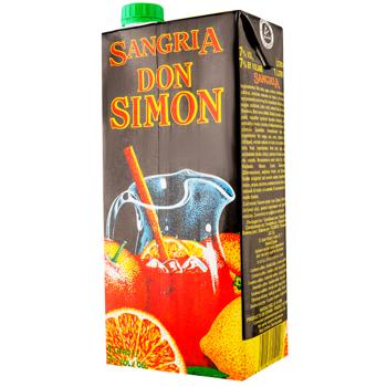 Вино Don Simon Sangria червоне солодке 7% 1л - купити, ціни на Восторг - фото 1